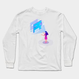 Isometric Long Sleeve T-Shirt